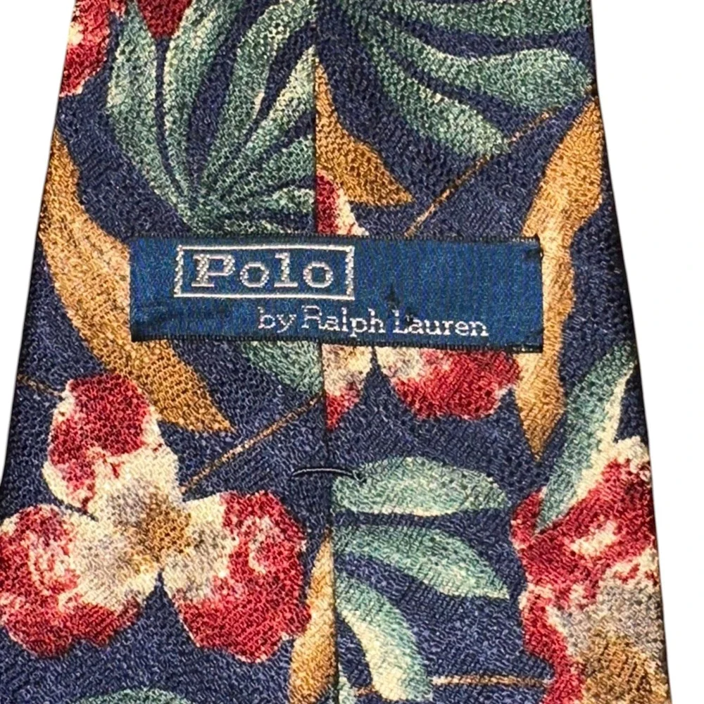 Polo Ralph Lauren Floral‎ Hand Sewn Silk Tie